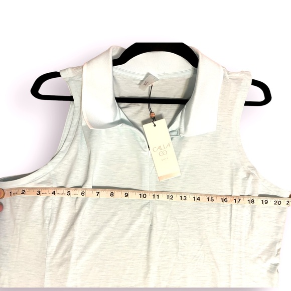 Calia Golf - Half Zip, Collared Tank Top - Picture 3 of 6